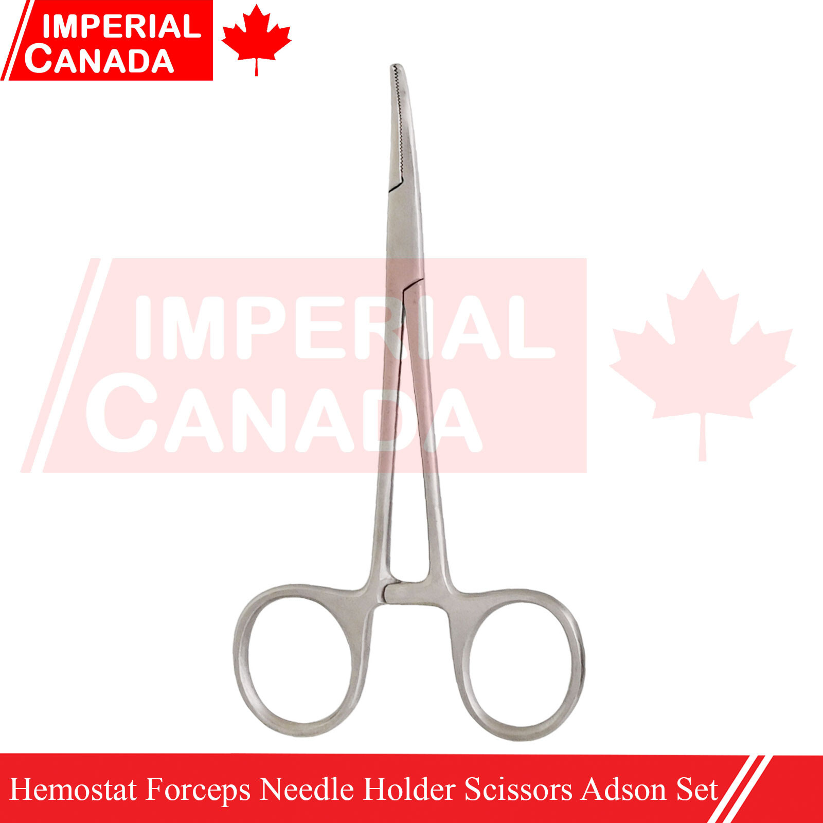 5 Pcs Surgical Instruments Set Hemostat Forceps Needle Holder Scissors DS-1951