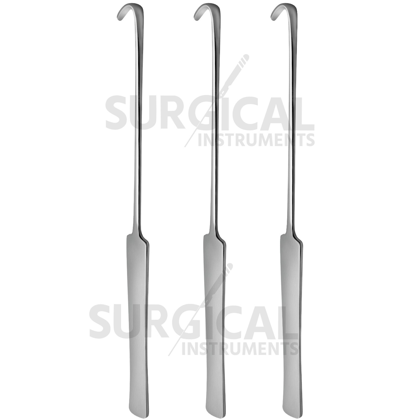 3 Spay Snook Hook Veterinary Surgical Instruments