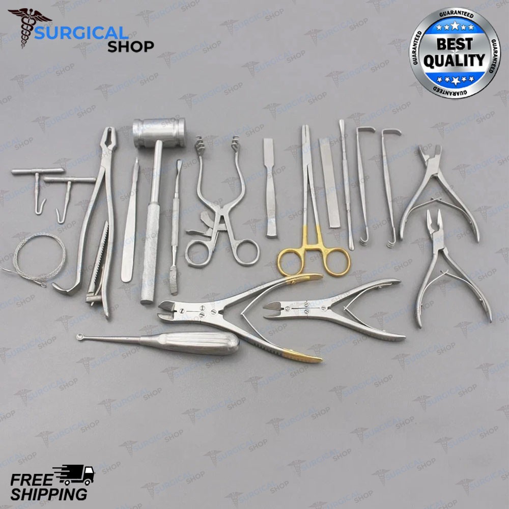 20 Instruments Veterinary Orthopedic Pack Surgical