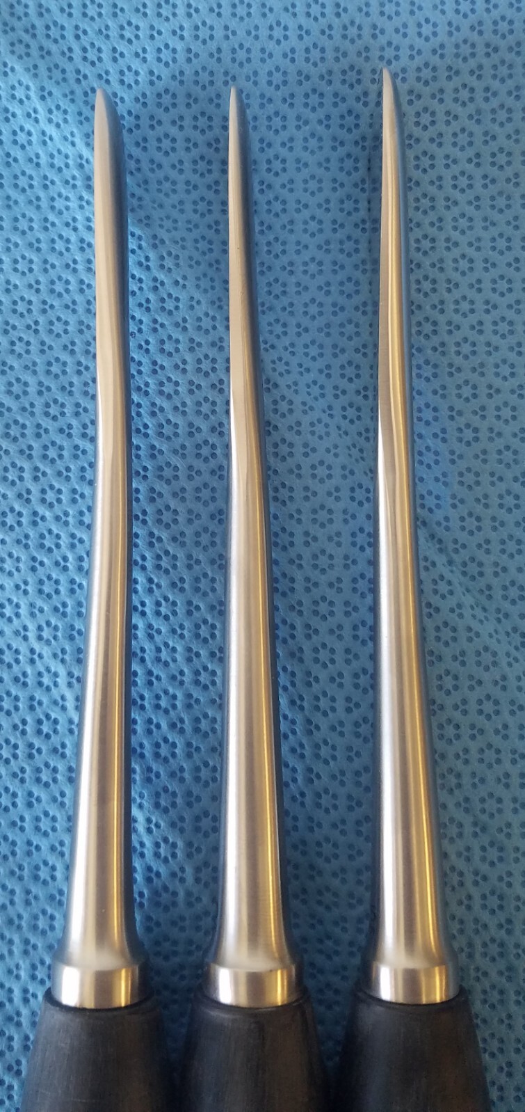 SBH Cobb Elevator 3 Piece Set, 15mm, 20mm, 25mm, 13-1/2″, Straight, Black Handle