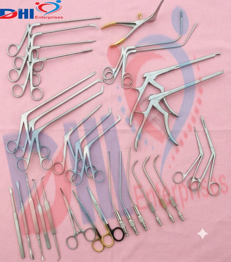 Endoscopic Fess Sinus Nasal Surgery Set ENT Instrument Set,German Steel 31 pcs