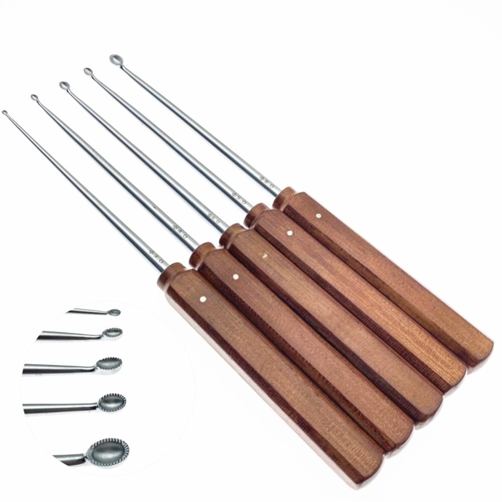 Orthopedics Bone Curette Bone Spoon with teeth Orthopedics surgical Instruments