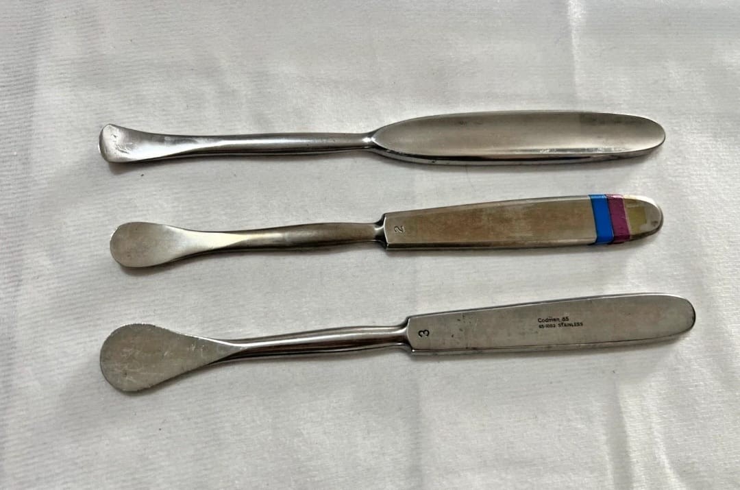 Set Of 3 Codman Orthopedic Periosteal Elevators(IN STOCK)