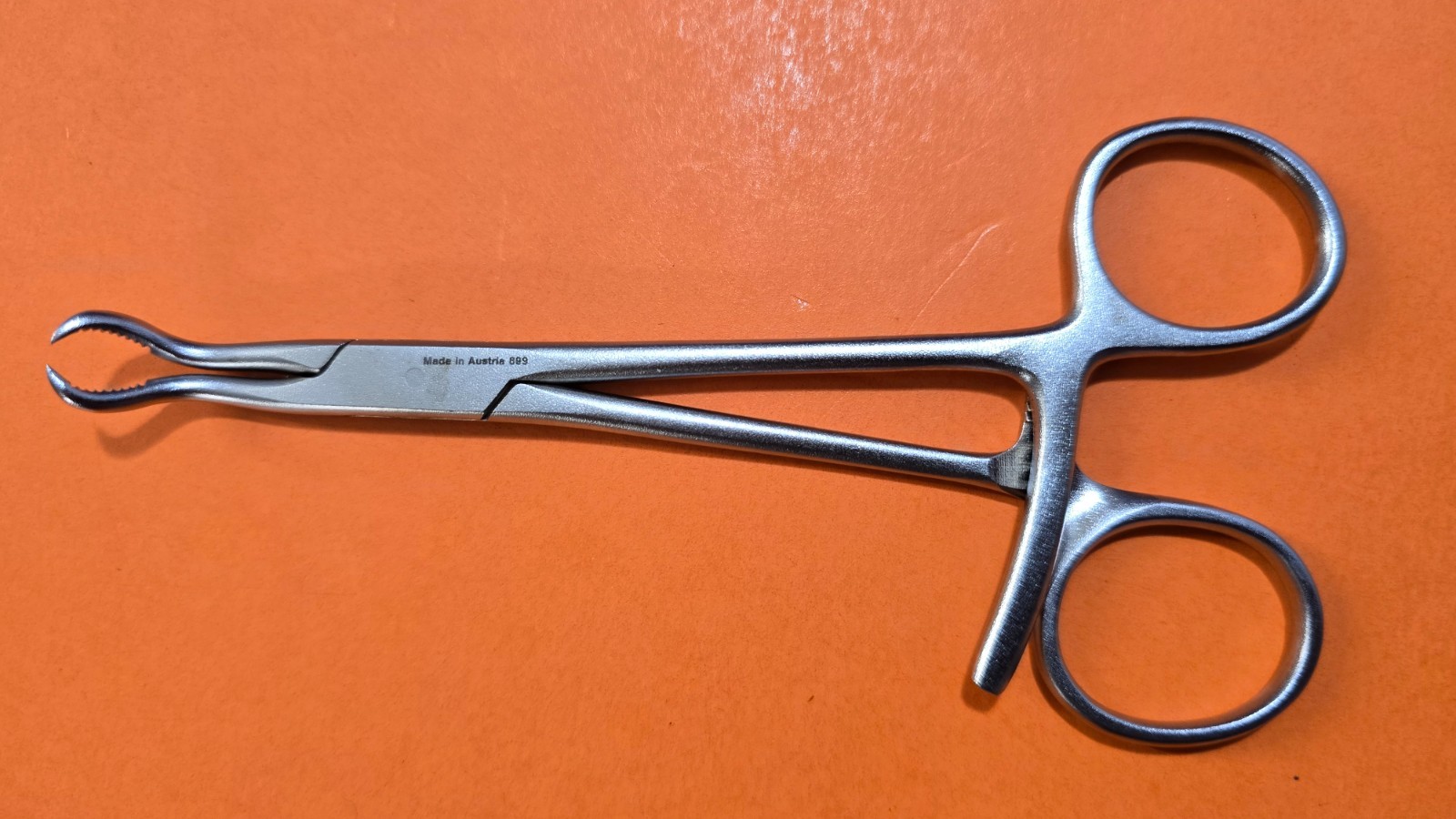 Zimmer Orthopedic Bone Reduction Forceps 5″ w Ratchet