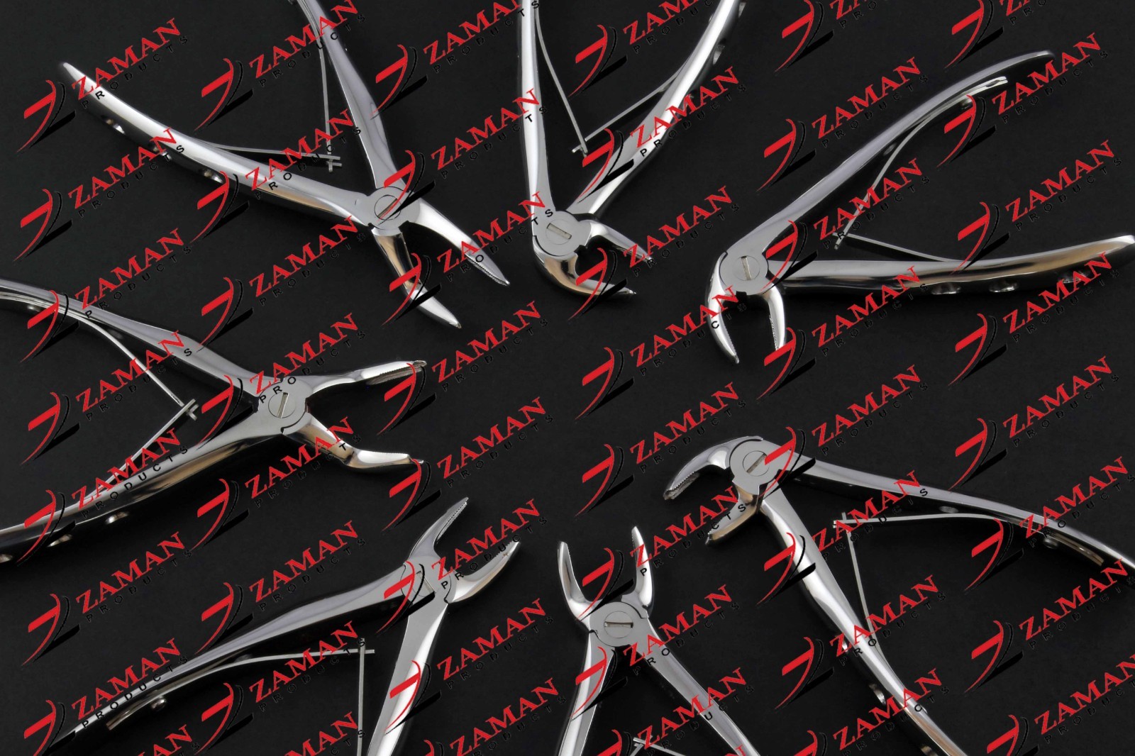 Dental Surgical Tooth Extraction Forceps Pliers For Children 7pcs/Set Pedo Kit