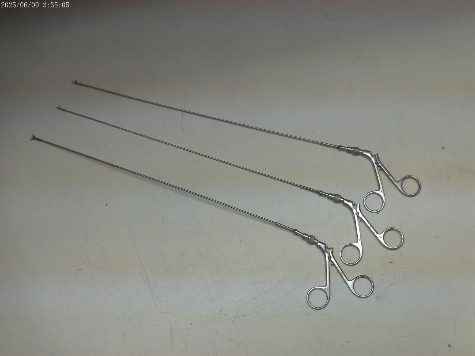 Lot 3) 330H Handle Gyrus ACMI Flexible Cup Cutting Grasping Forceps 332S8 331S10