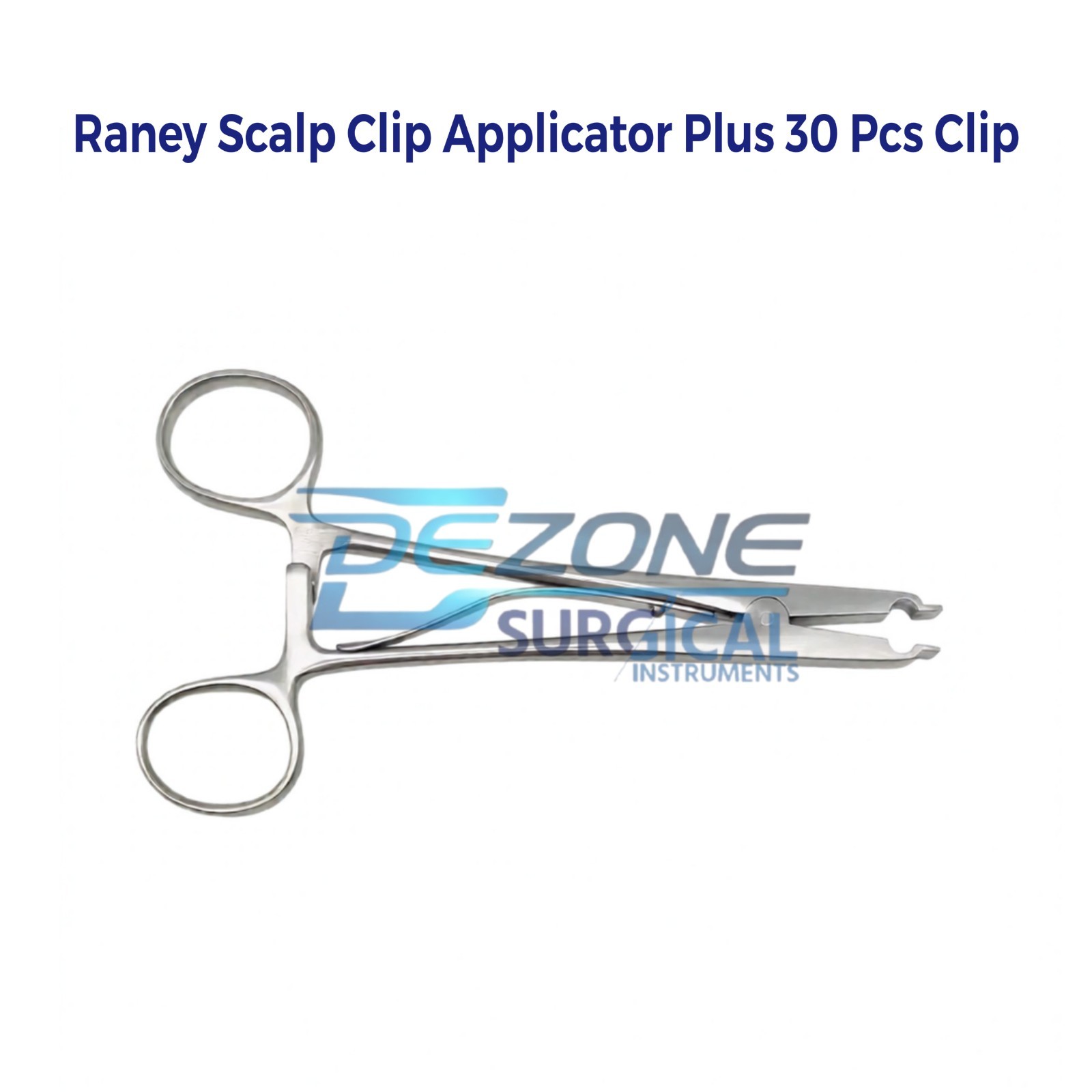Raney Scalp Clip Applicator Plus 30 Pcs Clip Surgical Instruments Premium Set