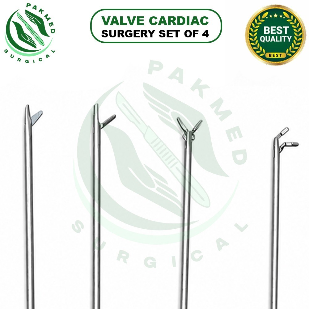 Valve Cardiac Surgery Premium Quality 4pcs Surgical Instruments Set Top Quality