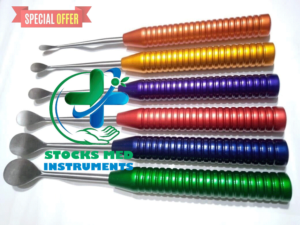 Karlin XL Magnum Cobb Elevator 6 Pcs set 14″ Spine Neuro orthopedic Instrument