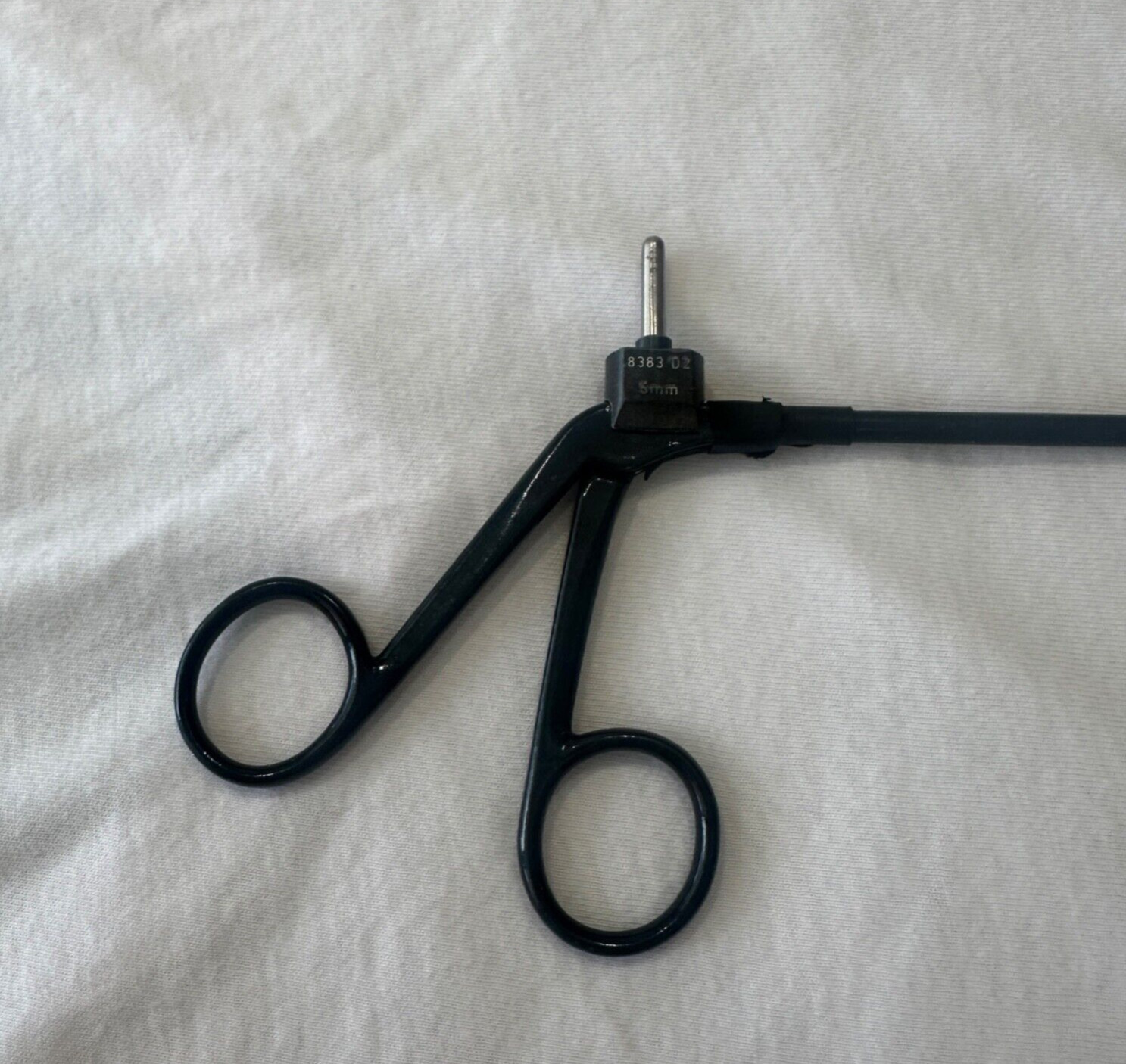 R. Wolf 8383.02 Monopolar Laparoscopic Biopsy Forceps 5mm Hook Scissors