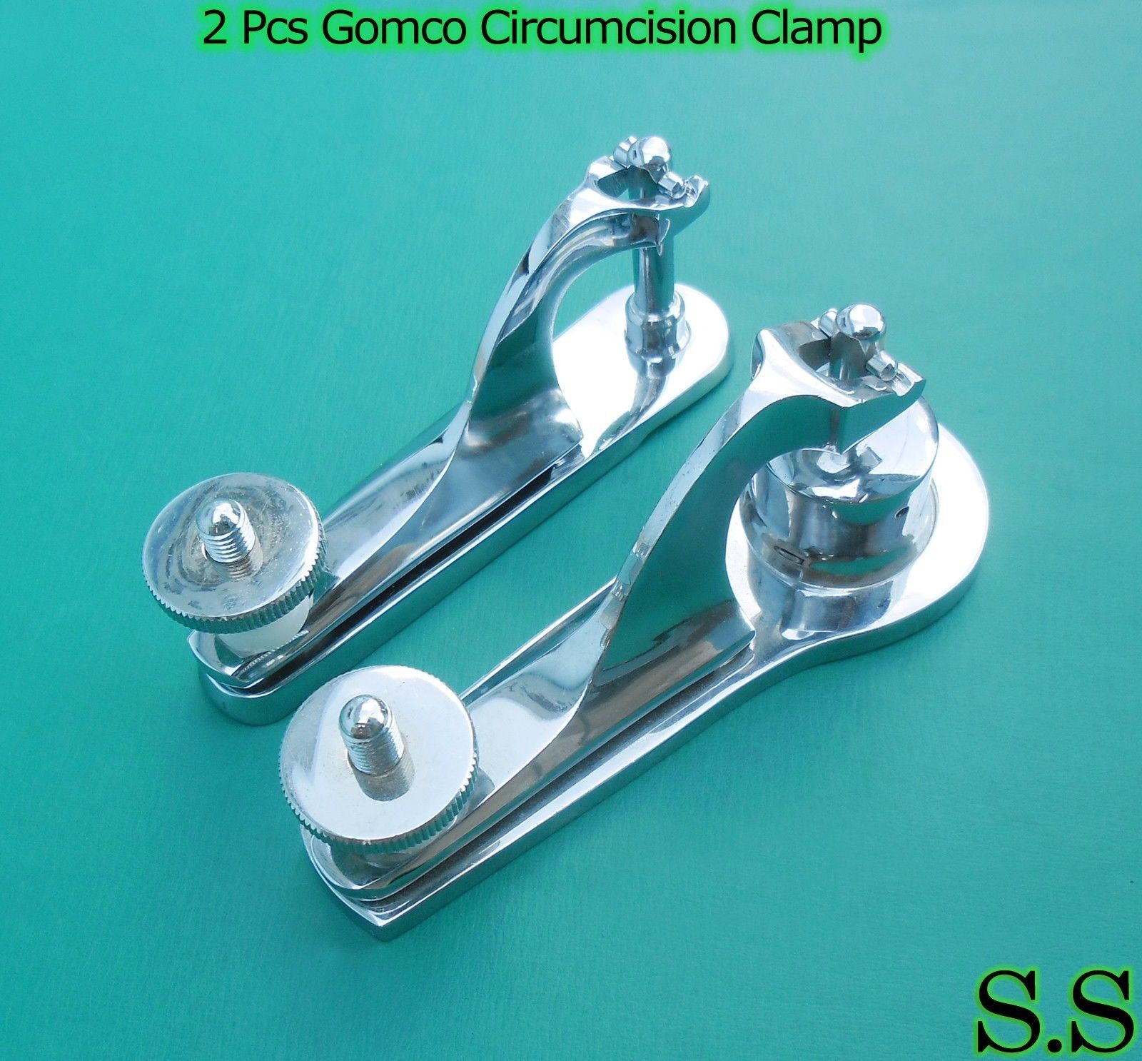 2 PCS Gomco Circumcision Clamp 1.5cm & 2.8cm Surgical Instruments