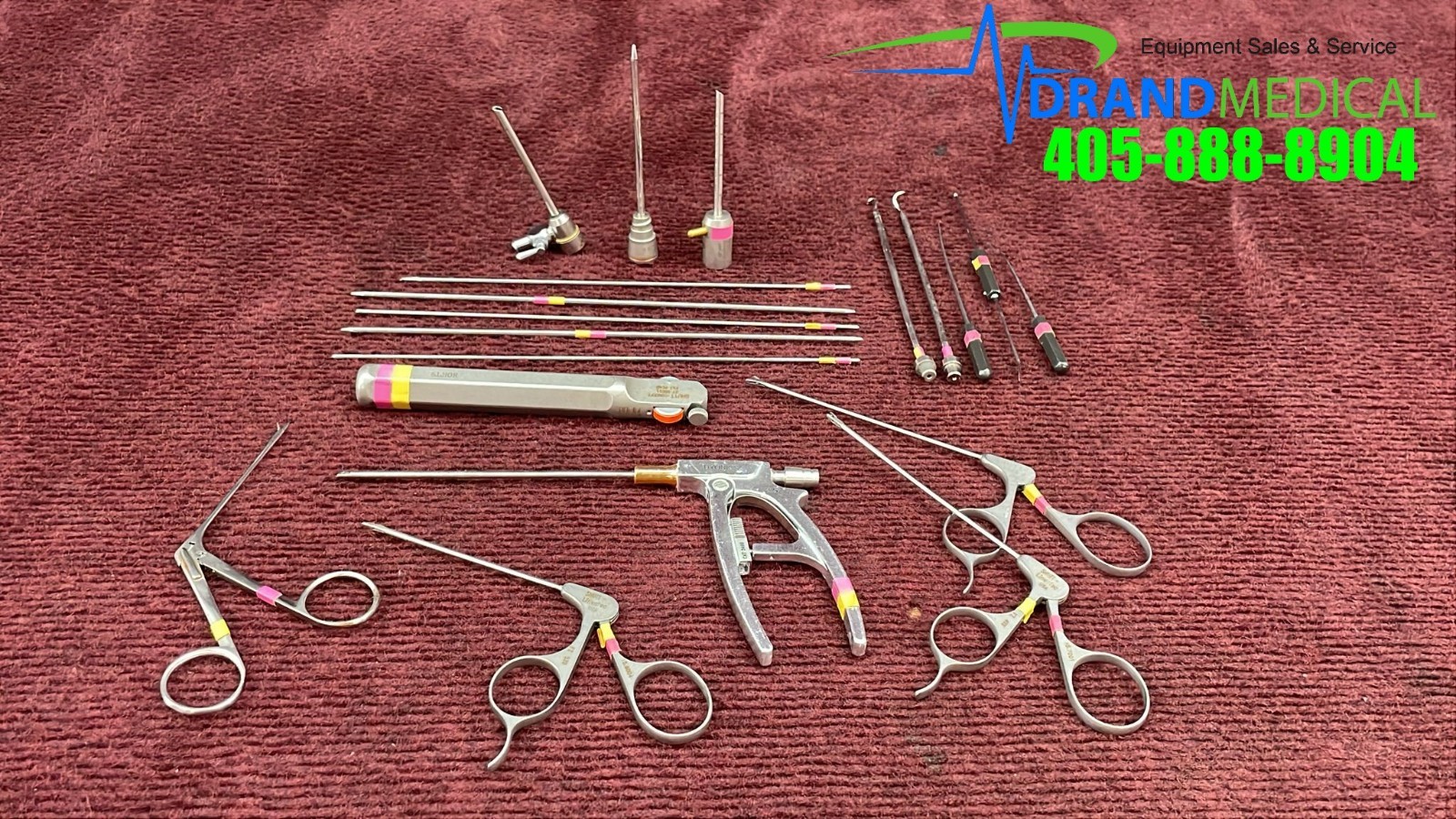 Linvatec Shutt Dyonics Stryker Arthroscopy Instrument Set