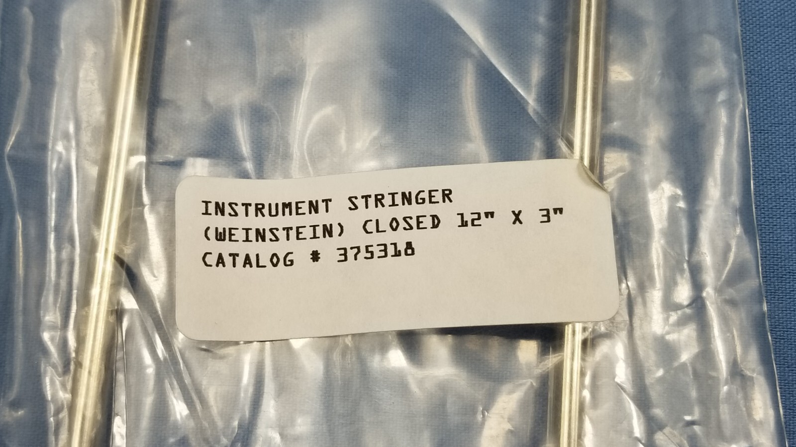 German Stainless Steel 12×3 Closed Weinstein Instrument Stringer 375318