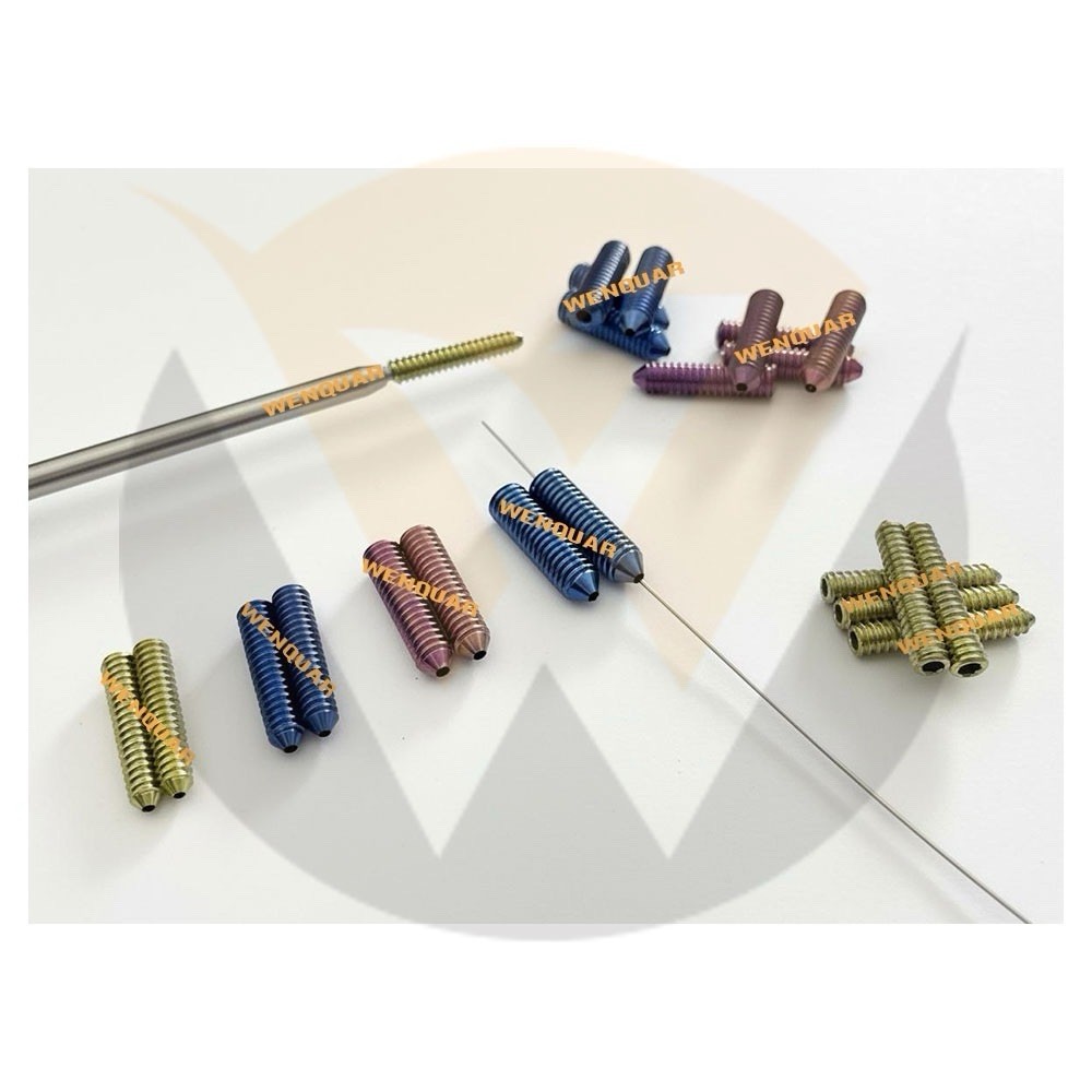 ACL Interference Screws Dia:10mm Length 20 to 35mm 51Pc Titanium grade 5