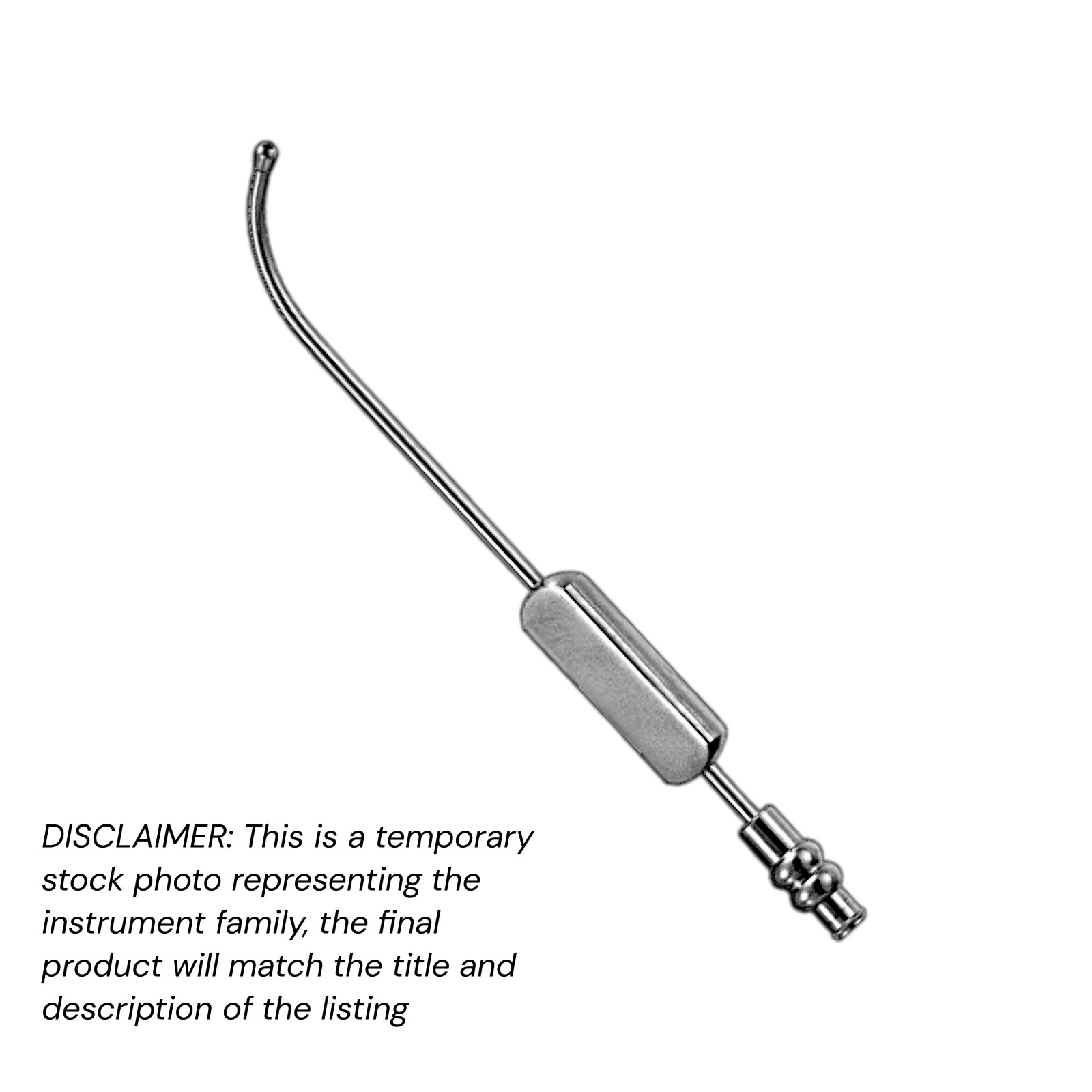Killian (Von Eicken) Antrum Cannula 5″ Short Curve 4mm Tip Stainless XPRS