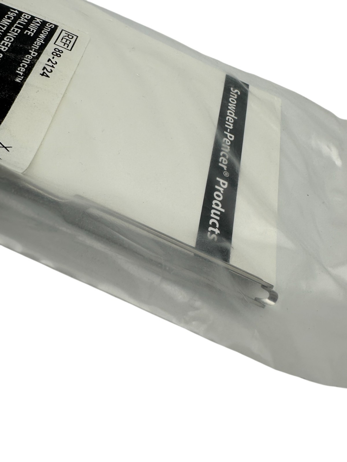 Snowden-Pencer 88-2124 Ballenger Swivel Knife, Straight, 4mm Blade, 7-1/2″