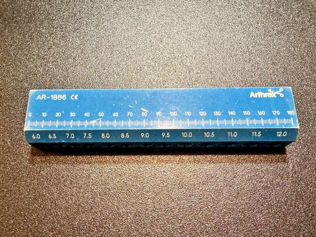 Arthrex AR-1886 Graft Sizing Block 6mm – 12mm