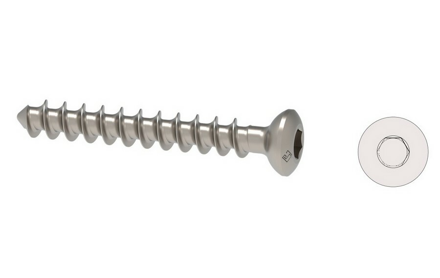 Orthopedic locking cancellous screw 3.5mm pack of 60 pcs with free screw driver