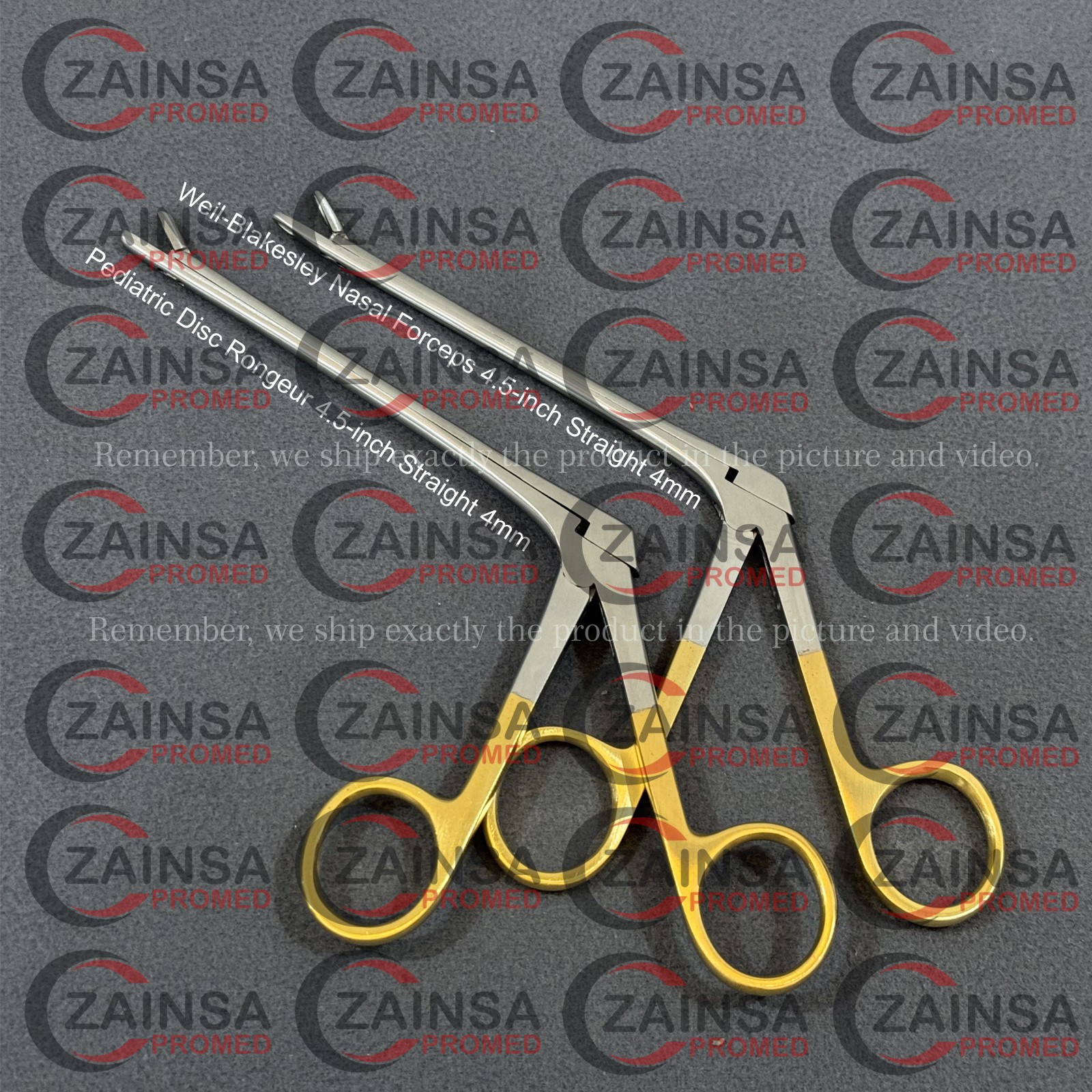 Weil-Blakesley Nasal Forceps, Pediatric Disc Rongeur Set of 2 PCs Fess Surgery