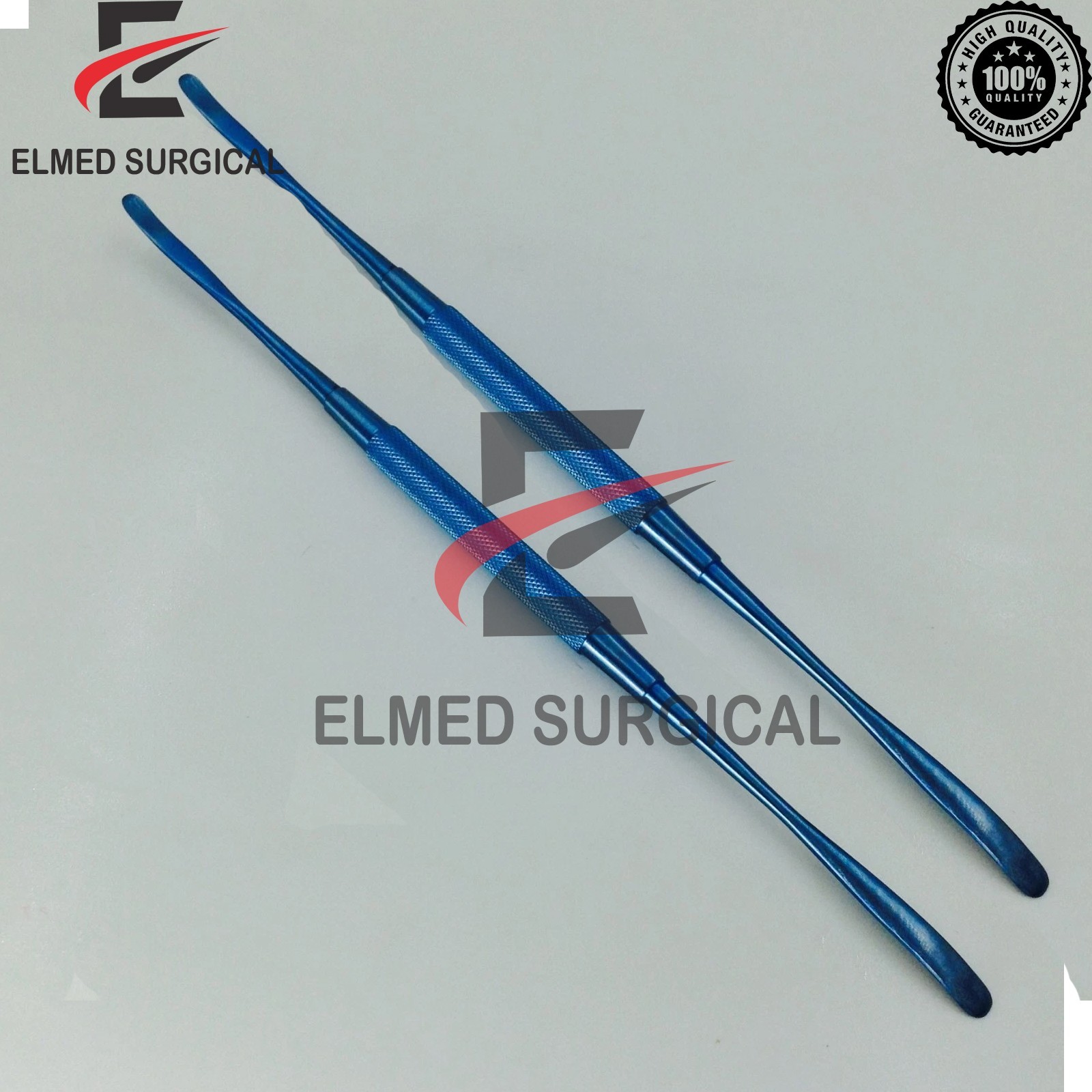 Titanium Freer periosteal elevator double ended ophthalmic surgical instruments