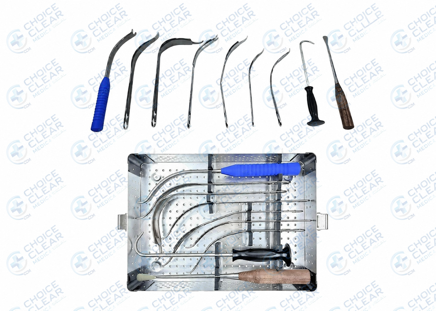 9pc Hip Joint Surgical Retractor Set Orthopedic Instruments Stainless