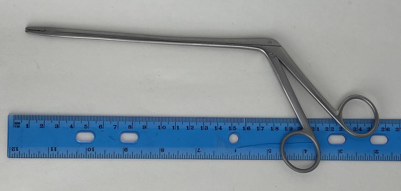 CODMAN 53-1236 Love Gruenwald IVD Rongeur 7in Shaft Cup 3 x 10mm Curved Up