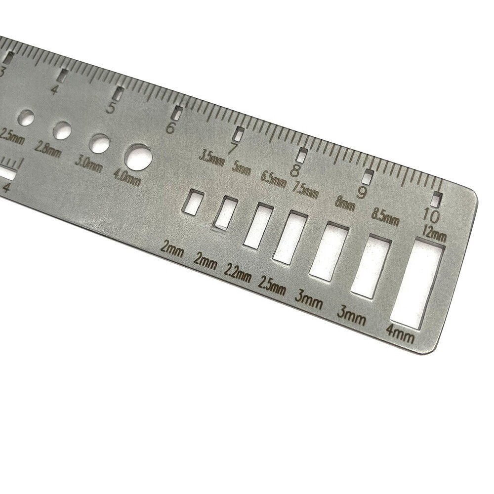 Orthopedic Measuring Ruler for Kirschner Wire Drill Screw Plate Measuring Tools