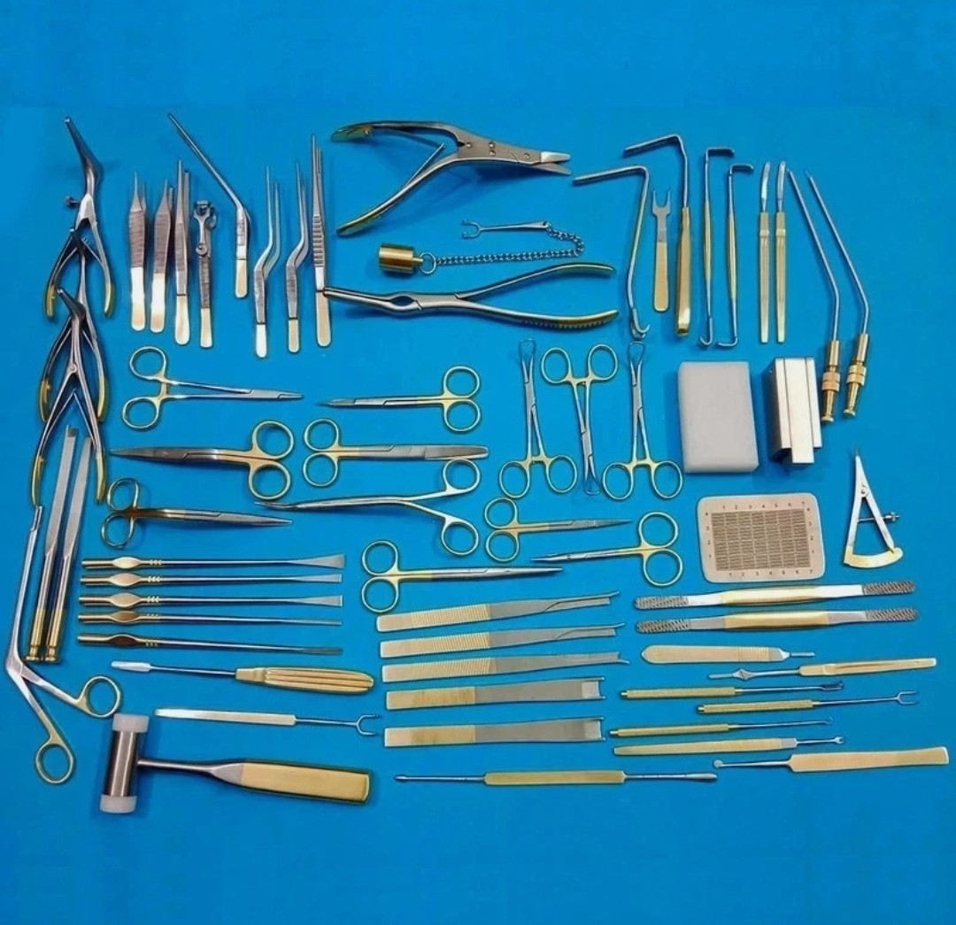 Rhinoplasty Instruments Set For Nose Surgery Instrument 65 Piece Plastic Surgery