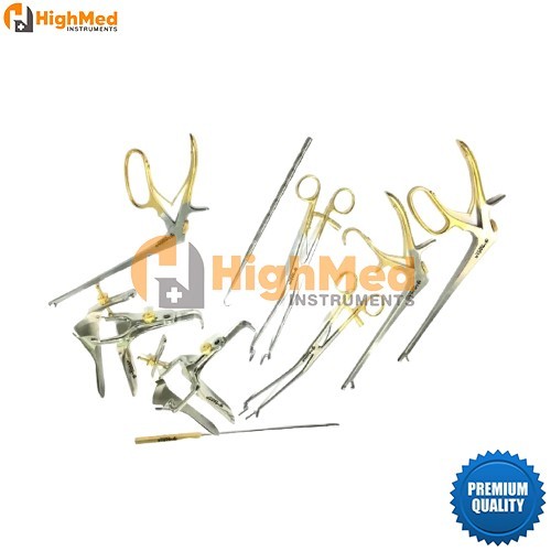 Full Colposcopy Surgical Instrument Set of 9 pieces High Quality