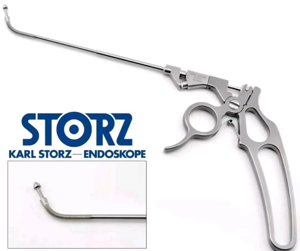 KARL STORZ 651503 Hosemann Frontal Sinus Nasal Recess Punch – Circular Cutting