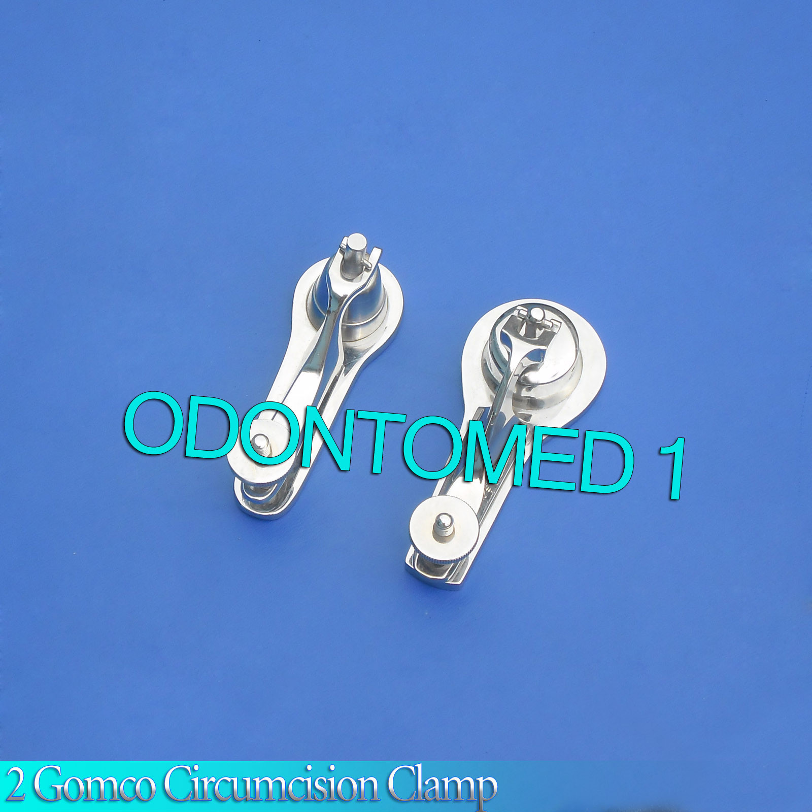 2 Pcs Gomco Circumcision Clamp 2.8cm & 3.5cm Surgical Instruments
