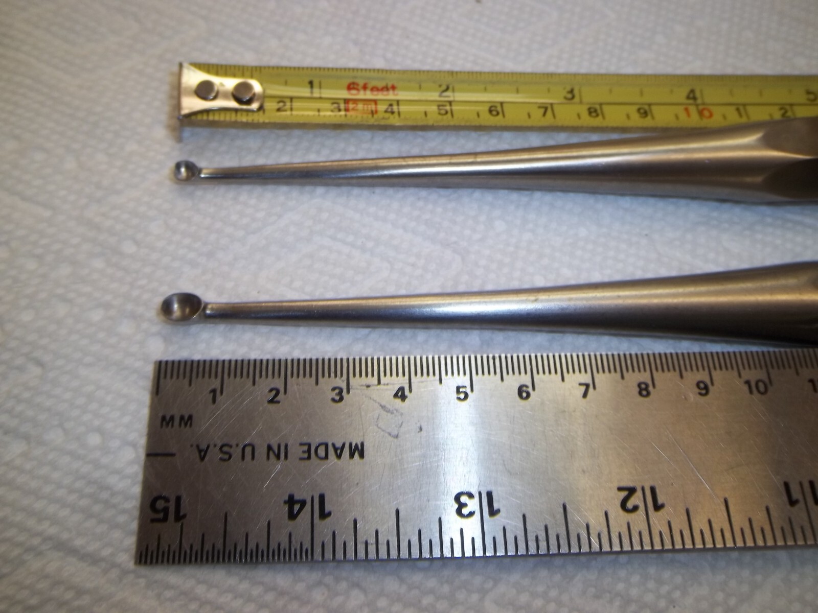 2 Bone Curettes 9in Length (med-14)