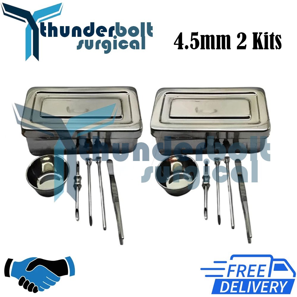 4.5mm HRT Trocar kit Hormone Replacement Pellet Insertion Trocars