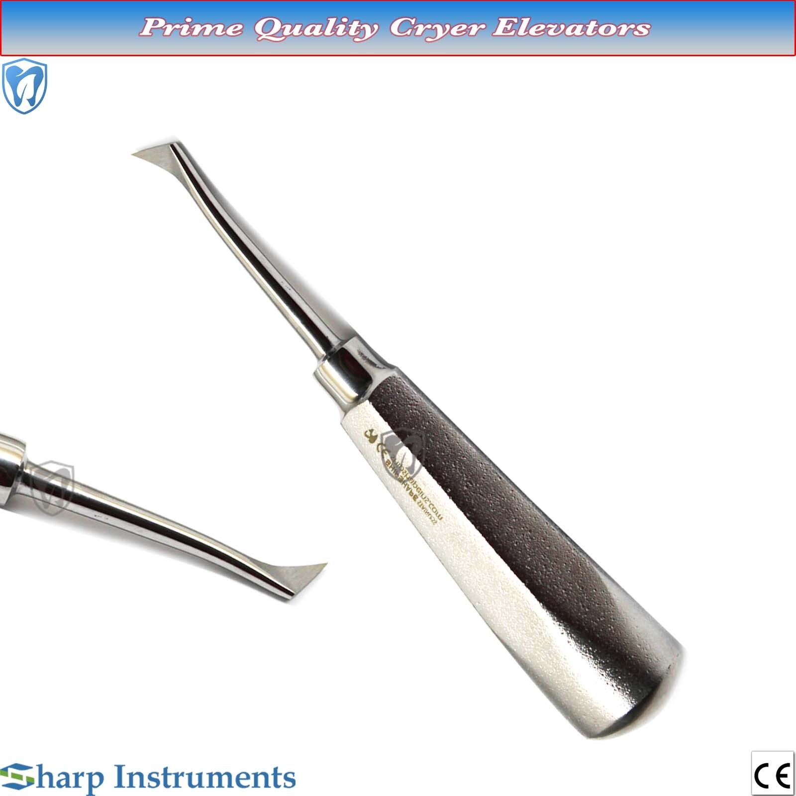 Dental Elevator, Surgical Cryer Elevator Stainless Steel Luxating Elevator 27,28
