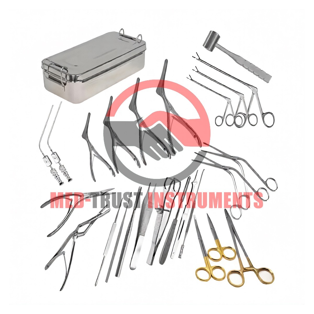 Septoplasty Septum Nasal Surgery Set ENT Surgical Instruments