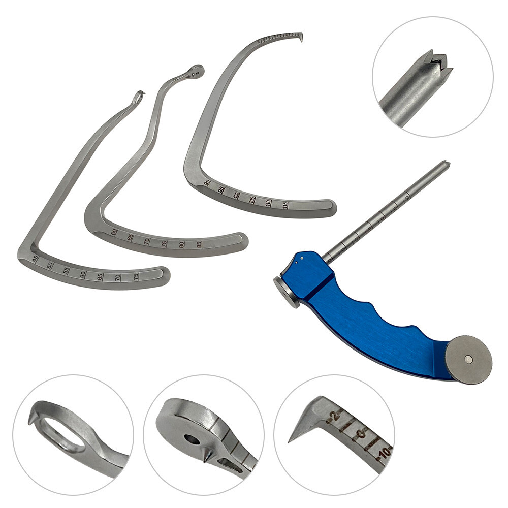ACL /PCL C-type drill guide sight cruciate ligament localization system Tibial