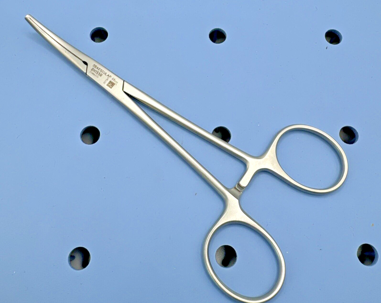 Aesculap BH155R Crile Forceps, Curved, 140mm