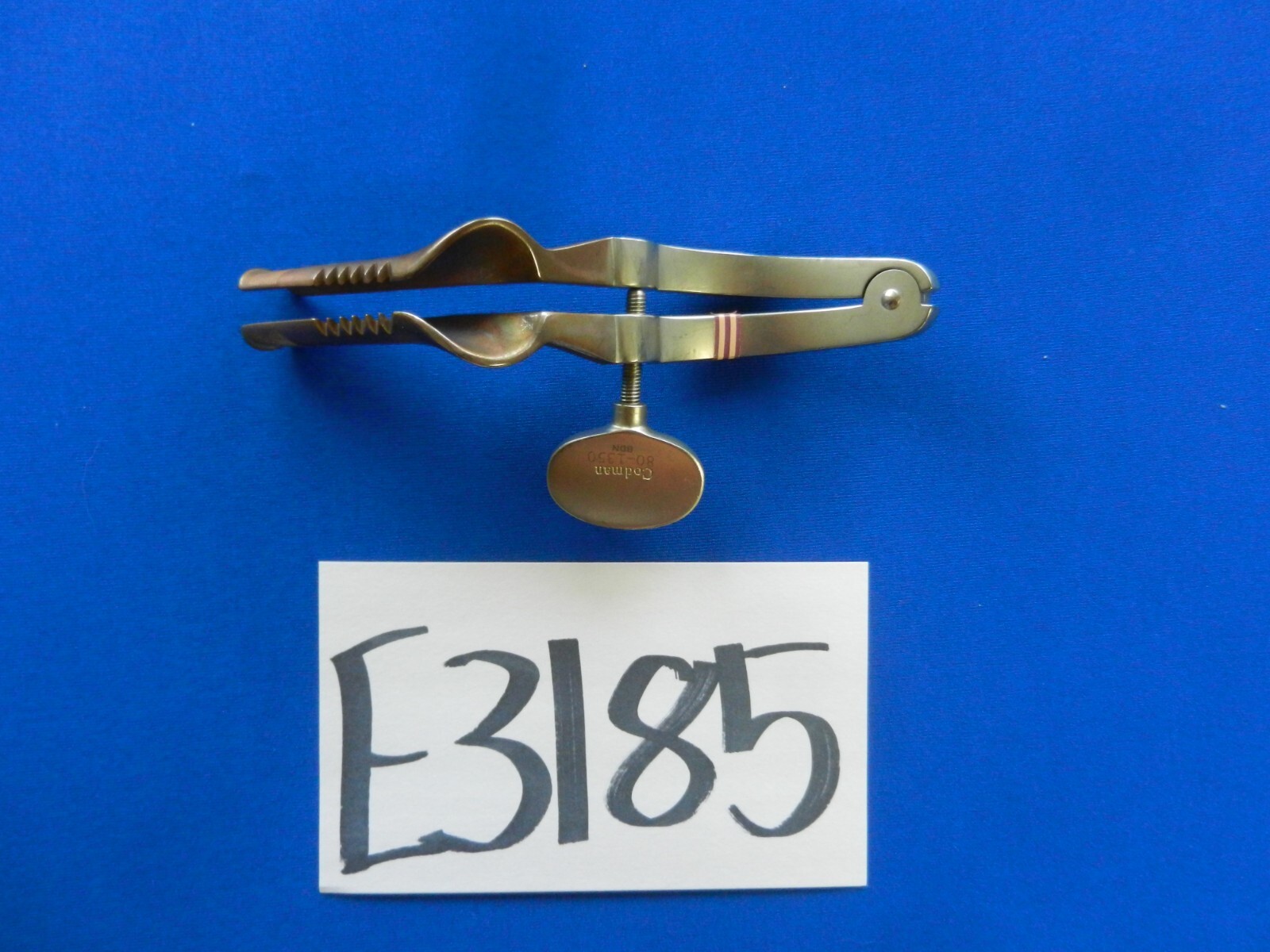 E3185 Codman 80-1350 Hardy ENT Small Bivalve Specula 70mm