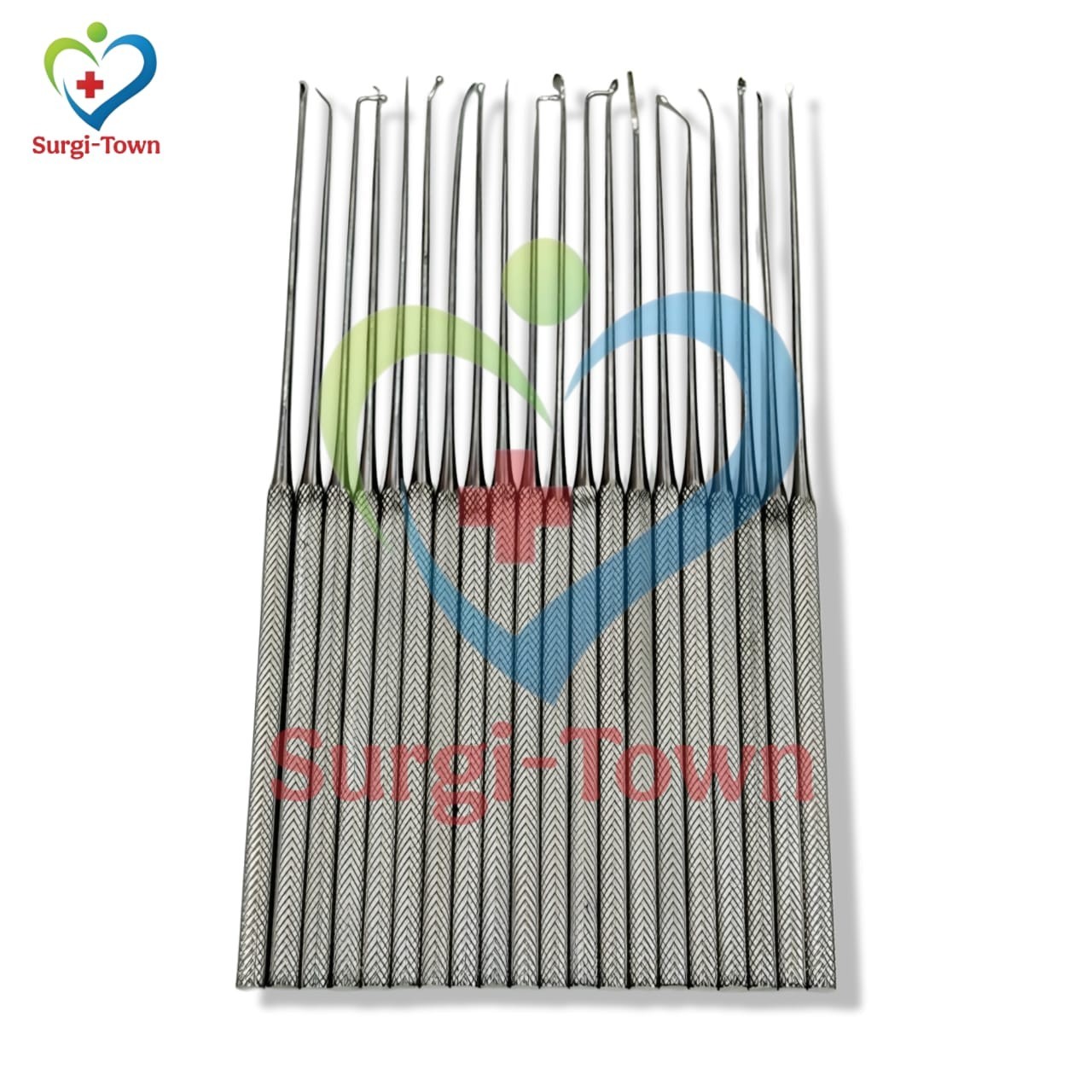 Rothon Micro Dissector set of 20 pieces high quality instruments with steel box
