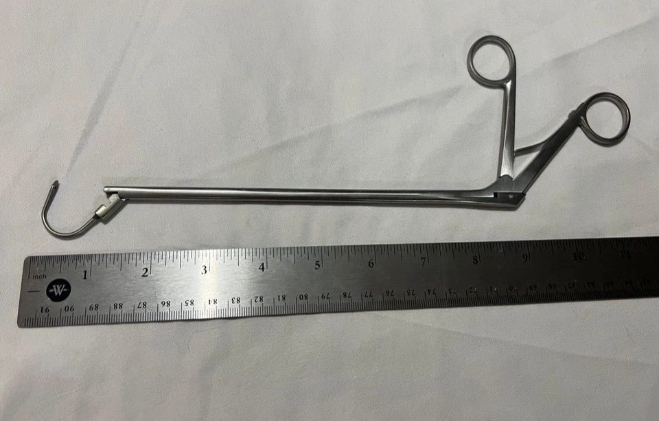 ZSI 433-142 Miya Hook Ligature Forceps 11-1/2″ OBGYN Surgical Instrument