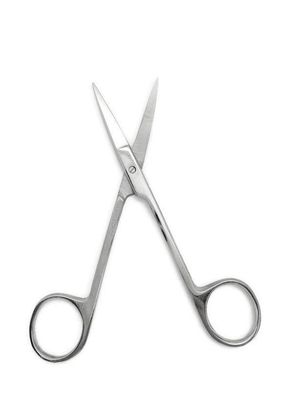 IRIS Scissors, Straight – Sharp/Sharp, Mirror-Finish 4-1/2″ (Lot of 40)
