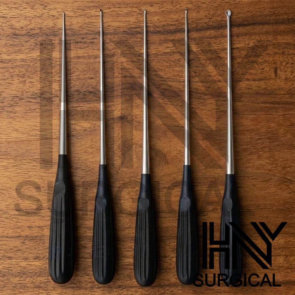 Orthopedic Bone Curettes 5 Pieces Set orthopedic Spine Instruments