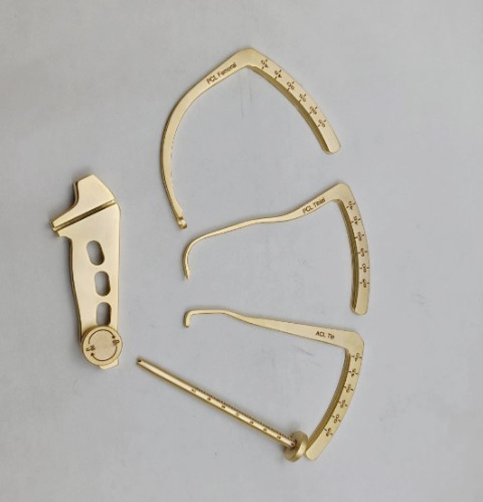 Drill Guide ACL PCL reconstruction target device Cross Band Knee 5 Pcs