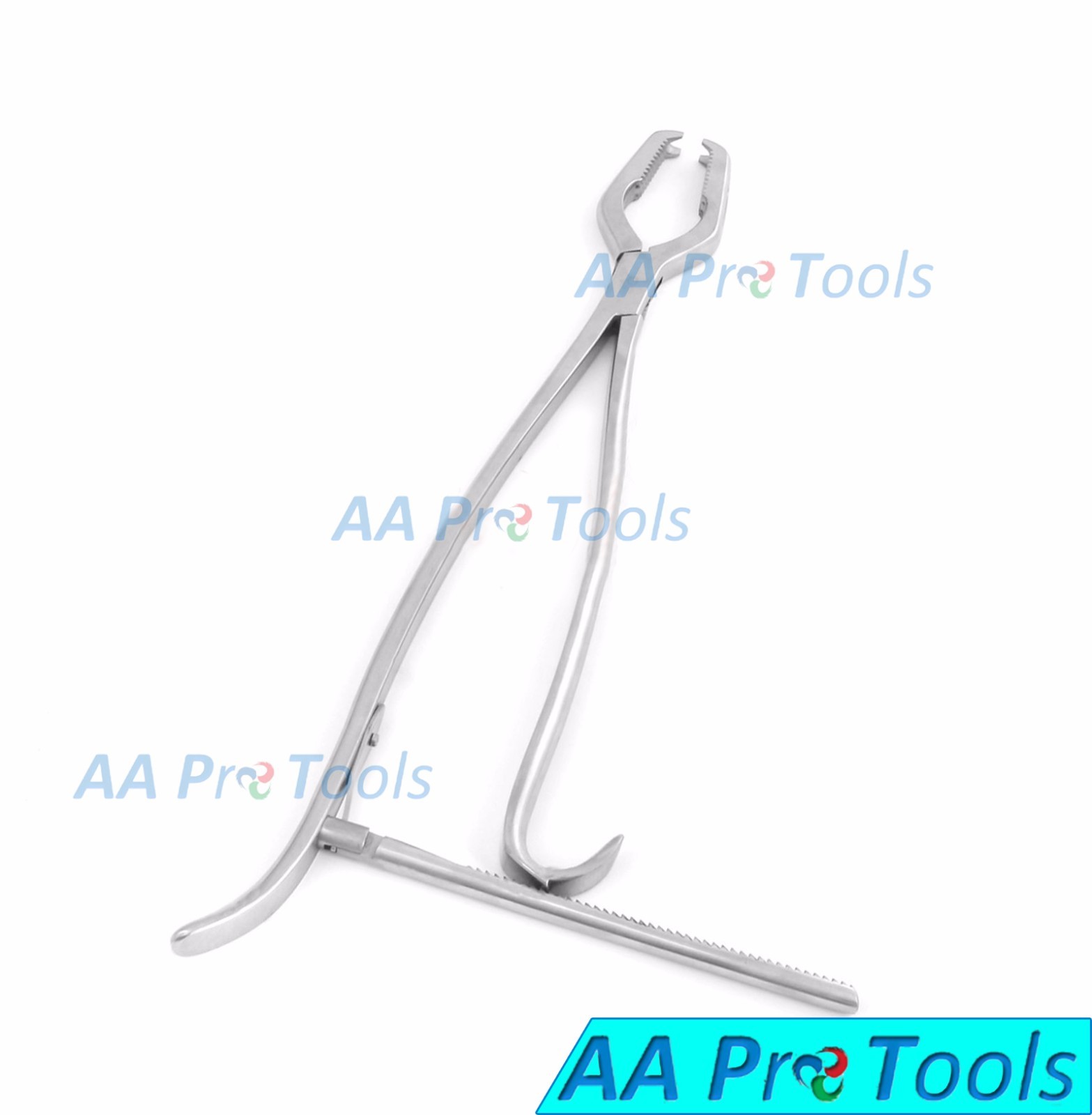 KERN Bone Holding Forceps 13″ with Ratchet – Orthopedic Surgical Instruments