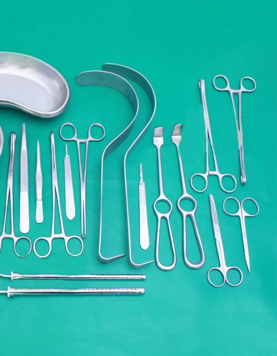 Appendectomy And Hernia Instruments Set 23 PCS German Standards Premium Quality