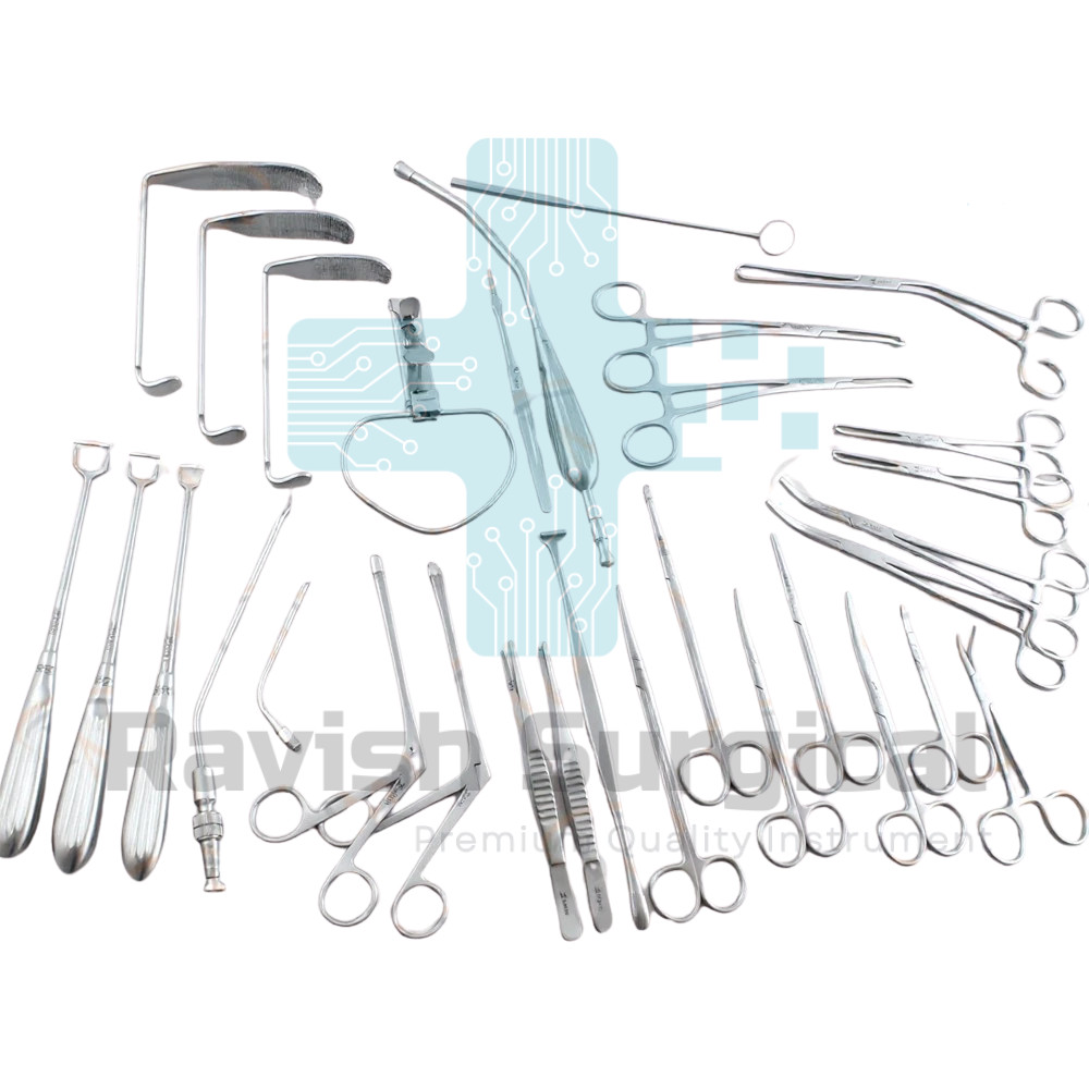 Tonsil & Adenoid Tray 30 Pcs Set Surgical Instruments ENT Instruments
