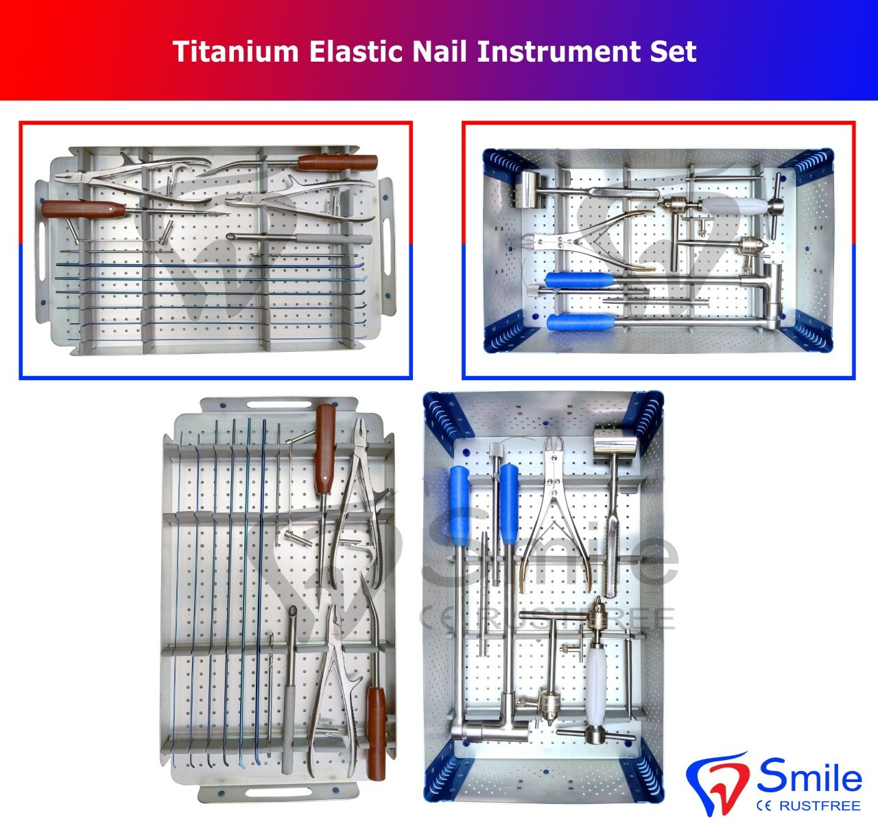Titanium Elastic Nail Instrument Set – German Orthopaedic Surgical Instruments