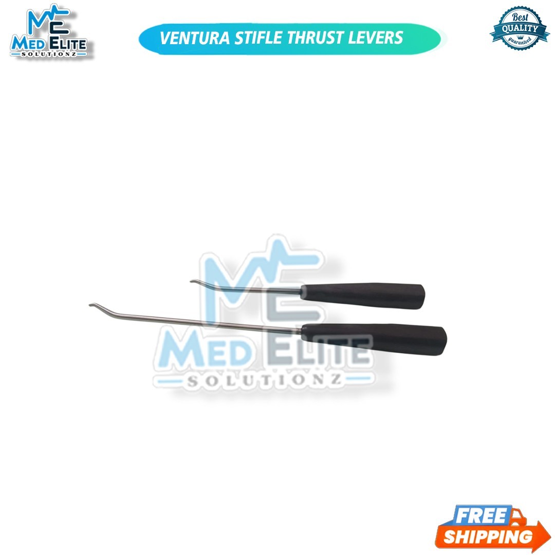 Ventura Stifle Thrust Levers 20cm and 28cm long Surgical Veterinary Instrument