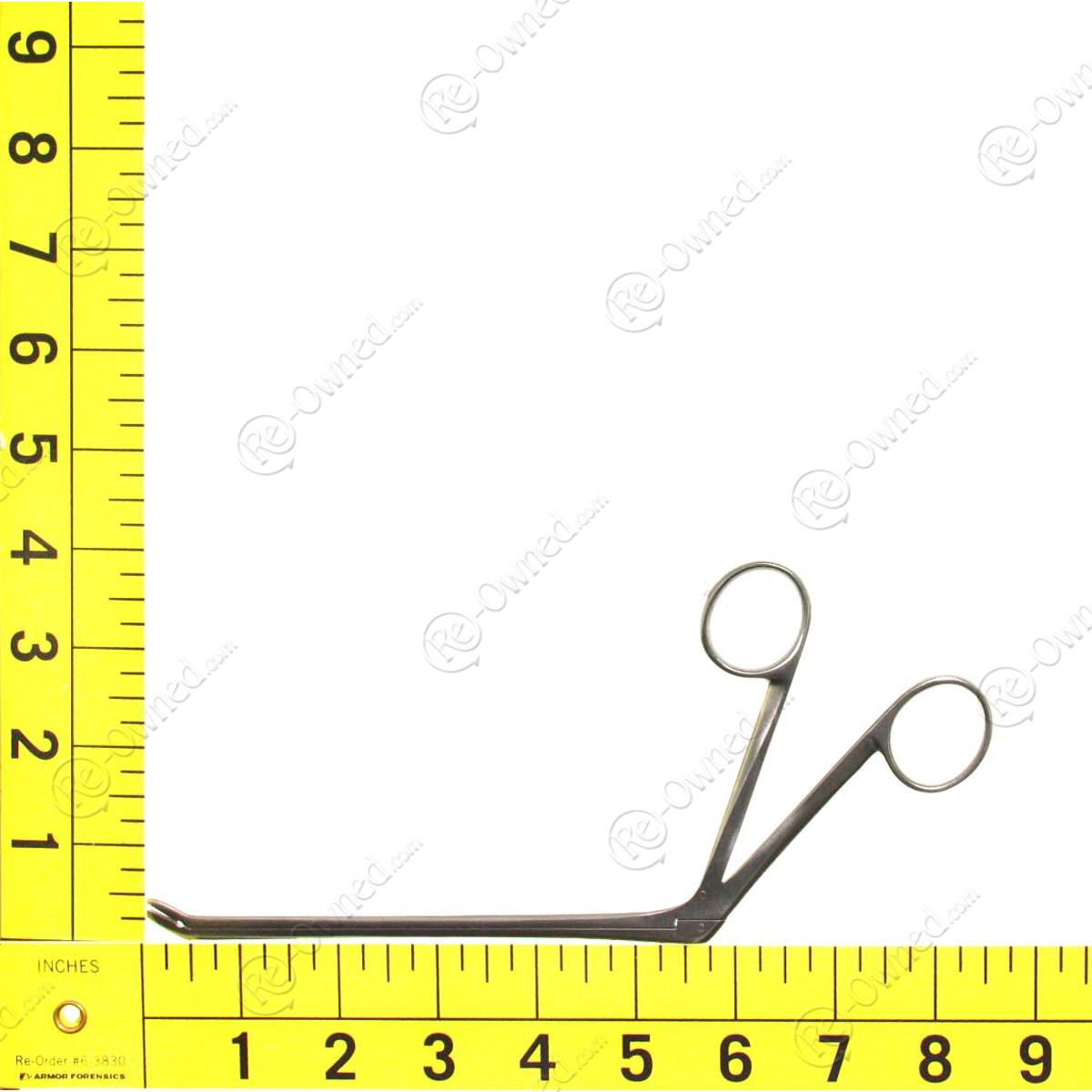 Cushing Intervertebral Disc Rongeur 2mm x 10mm Cup Jaws Curved Down X:53-1197