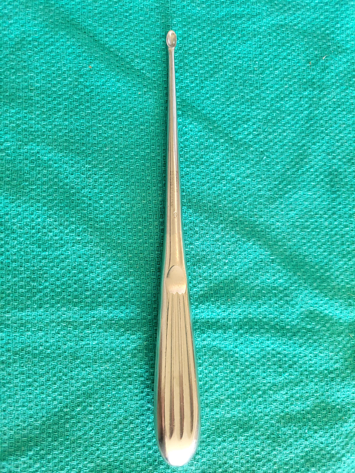 Codman Surgical Orthopedic Curette 8inch, Size 3 Cup, 23-1046